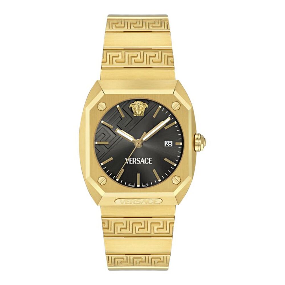 Versace Antares Bracelet Watch Gold Mens
